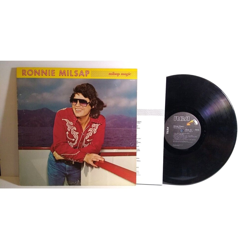 Ronnie Milsap Milsap Magic 1980 Vinyl LP Record Album Country  Folk Honky Tonk